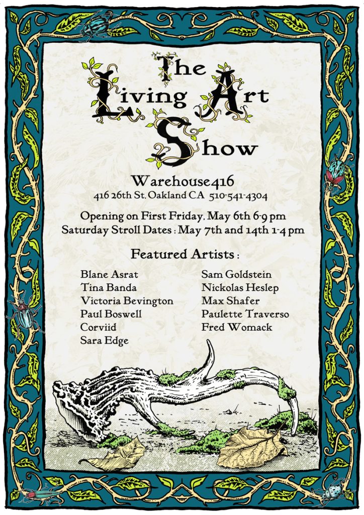 The Living Art Show Poster